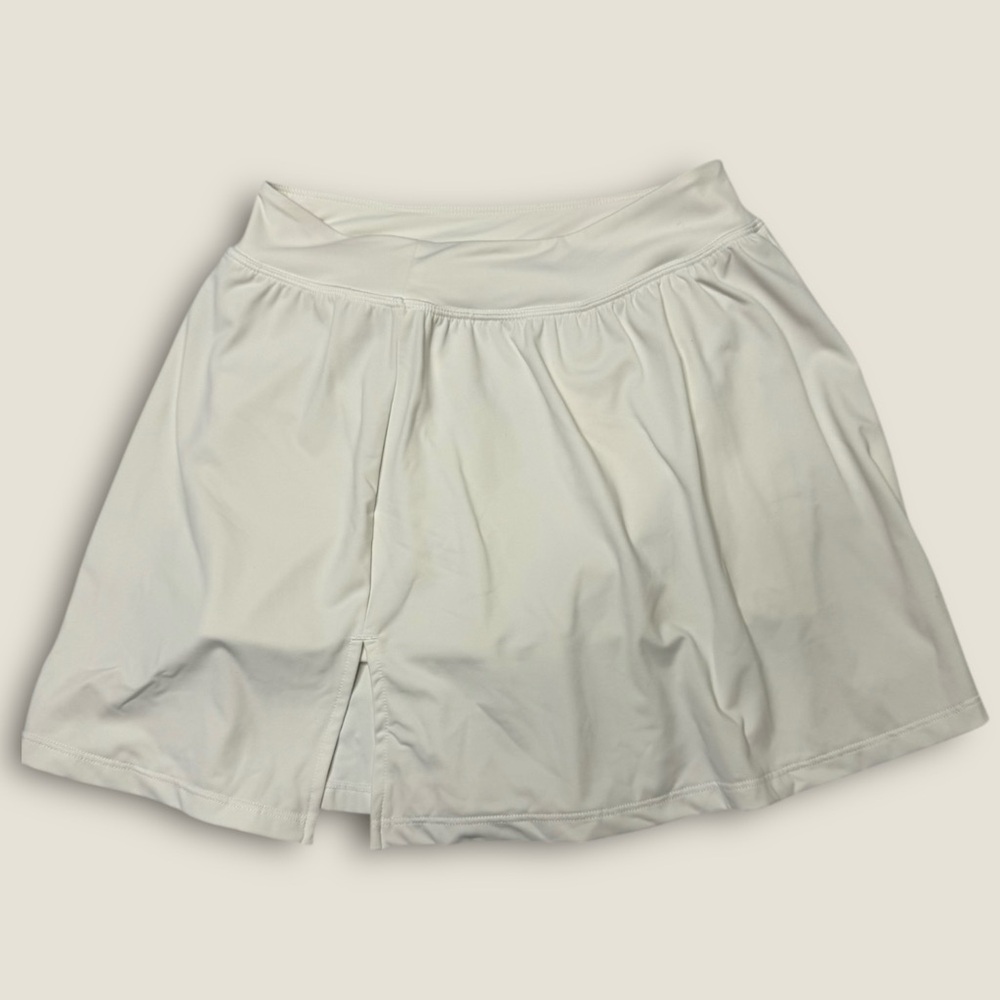 Splits59 XS White Skirt Shorts Lined‎